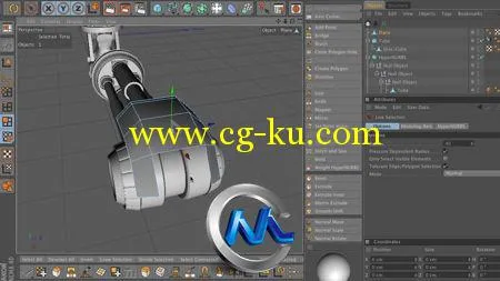 《C4D表面建模技术视频教程》cmiVFX C4D Surface Modeling Techniques的图片2