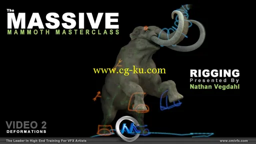 《Blender猛犸象骨骼制作视频教程第二季》cmiVFX Blender Massive Mammoth Masterc...的图片1