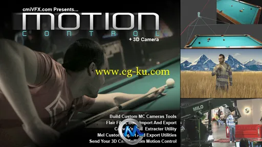 《三维摄像机运动控制技术视频教程》cmiVFX Motion Control 3D Camera的图片1