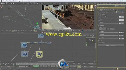 《Fusion铁路场景合成视频教程》cmiVFX Fusion Object Removal Techniques的图片3