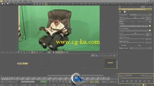 《Fusion抠像键控视频教程》cmiVFX Fusion Roto and Keying的图片1