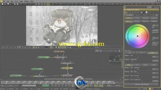 《Fusion抠像键控视频教程》cmiVFX Fusion Roto and Keying的图片5