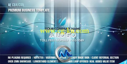 《高级商务展示AE模板》Videohive AE CS4 Premium Business Template 138418的图片1