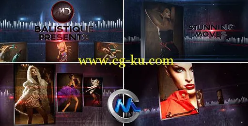 《超酷音乐节奏展示AE模板》VideoHive Motion Area Promo Opener HD 2337561的图片1