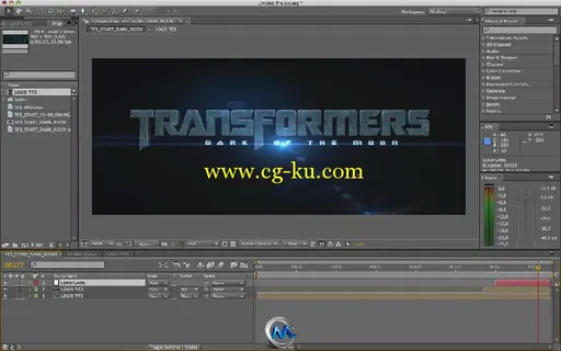 《AE制作电影变形金刚片头视频教程》AETuts+ Transformers的图片3