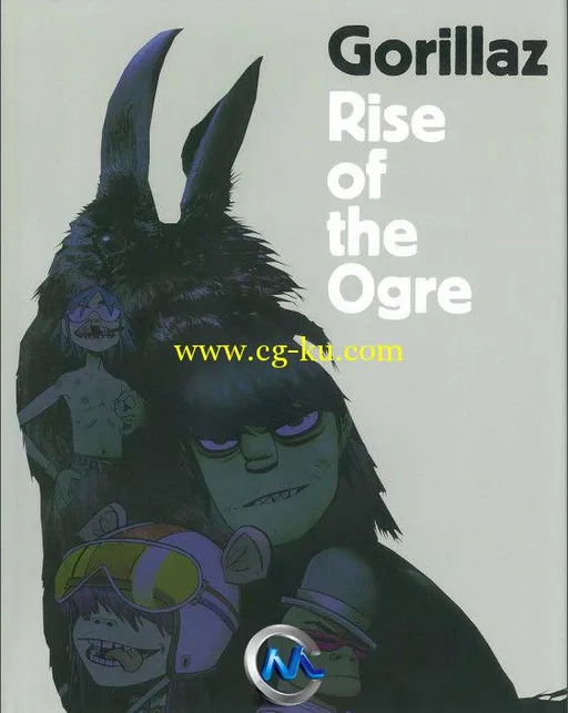 《Gorillaz虚拟乐队艺术原画书籍》Gorillaz Rise of the Ogre Art Book的图片1