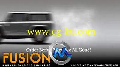 《Fusion粒子系统视频教程》cmiVFX Fusion Common Particle Libraries的图片1