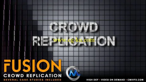 《Fusion群集化控制视频教程》cmiVFX Fusion Crowd Replication的图片1