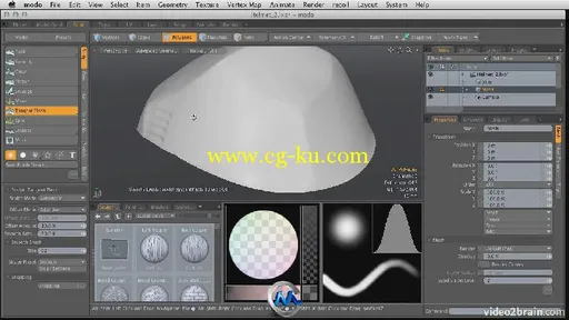 《Modo产品建模视频教程》video2brain Modeling for Product Visualization in mod...的图片2