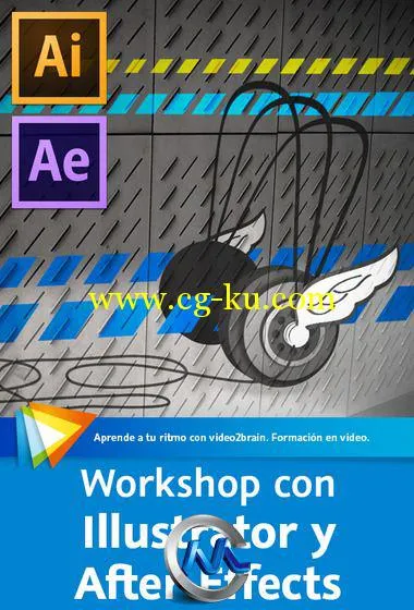 《AE与AI结合使用视频教程》video2brain Workshop Adobe Illustrator and Adobe Af...的图片1