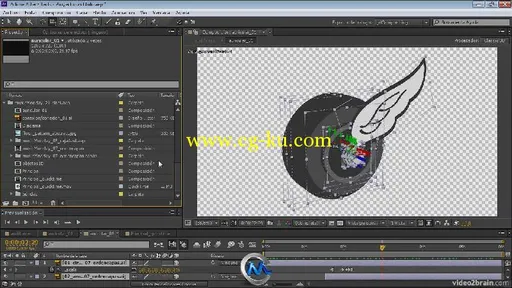 《AE与AI结合使用视频教程》video2brain Workshop Adobe Illustrator and Adobe Af...的图片2