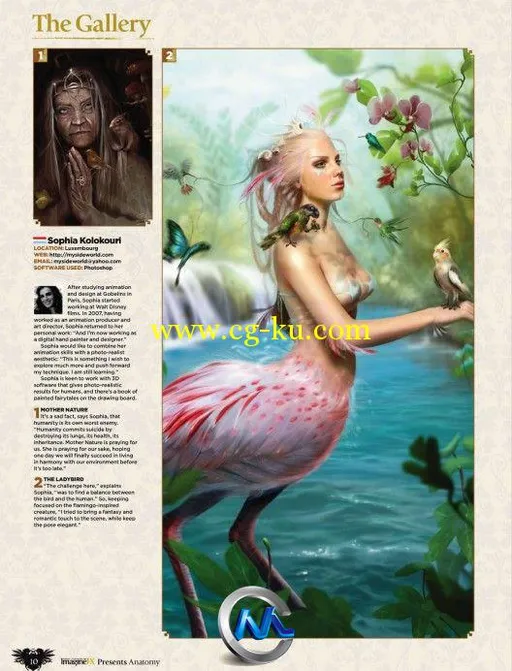 《生物解剖绘画书籍教程》ImagineFX Presents Anatomy 2010的图片3