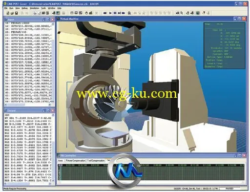 《高级数控后置仿真系统19.0》ICAM CAM-Post 19.0的图片1