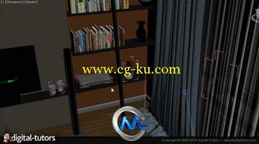 《3dsMax与MaxwellRender室内渲染视频教程》Digital-Tutors Rendering Interiors i...的图片3