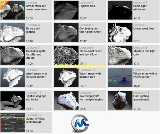 《Maya照明渲染技巧视频教程》Digital-Tutors Creative Development Creating Ligh...的图片2