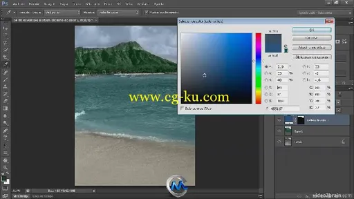 《PS黑白色艺术表现视频教程》video2brain Photoshop Special White and black Spa...的图片2