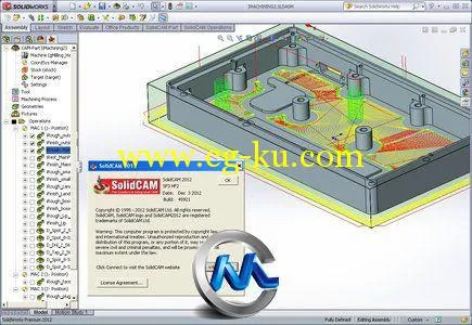 《完整CAM解决方案2012 sp3 HF2》SolidCAM 2012 SP3 HF2的图片2