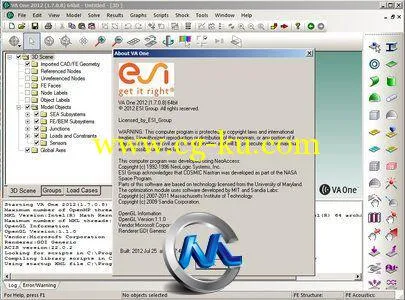 《振动声学解决方案2012.0 》ESI VA One 2012.0的图片2