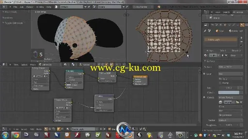 《Blender制作小象角色视频教程》CG Cookie Creating a Little Elephant Character...的图片2