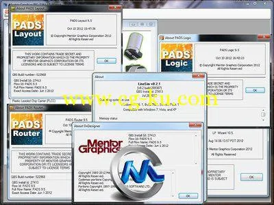 《电路板设计系统软件9.5》Mentor Graphics PADS 9.5的图片2
