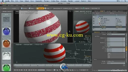 《Modo建筑贴图技术教程》video2brain Modo Workshop Architecture Texturing German的图片2