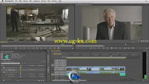 《Premiere叙事节奏剪辑技巧视频教程》Lynda.com Narrative Scene Editing with Pr...的图片1
