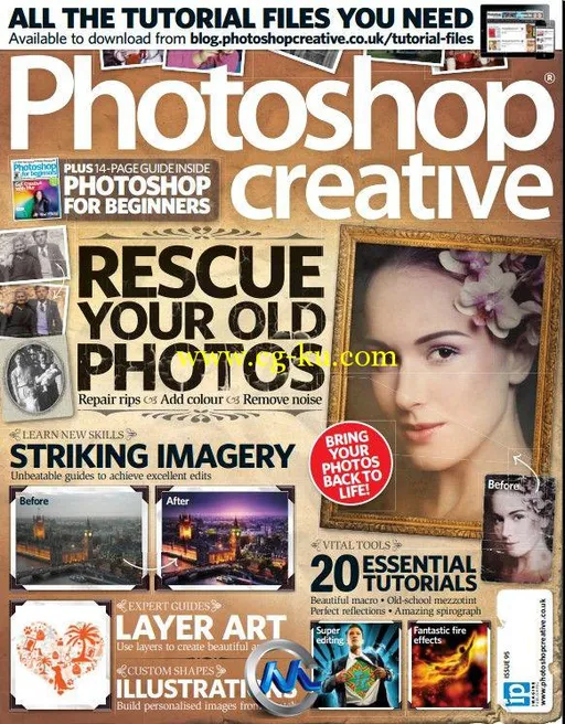 《Photoshop创意杂志2012年第95期》Photoshop Creative UK Issue 95 2012的图片1