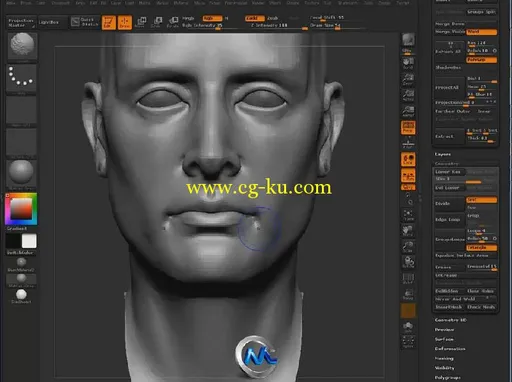 《Zbrush制作逼真游戏人物视频教程》ZbrushWorkshops Creating Realistic Game Cha...的图片2