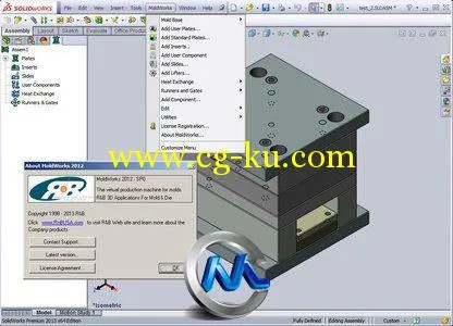 《SolidWorks模具设计插件R&B MoldWorks 2012 SP0》R&B MoldWorks 2012 SP0的图片2