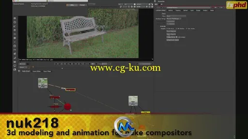 《NUKE合成与建模工作流程高级视频教程》FXPHD NUK218 3D Modeling and Animation ...的图片8