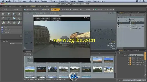 《Modo建筑设计视频教程》video2brain Modo Workshop Architecture Detailed Desig...的图片2