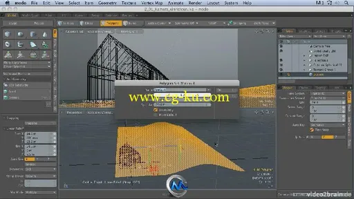 《Modo建筑设计视频教程》video2brain Modo Workshop Architecture Detailed Desig...的图片3