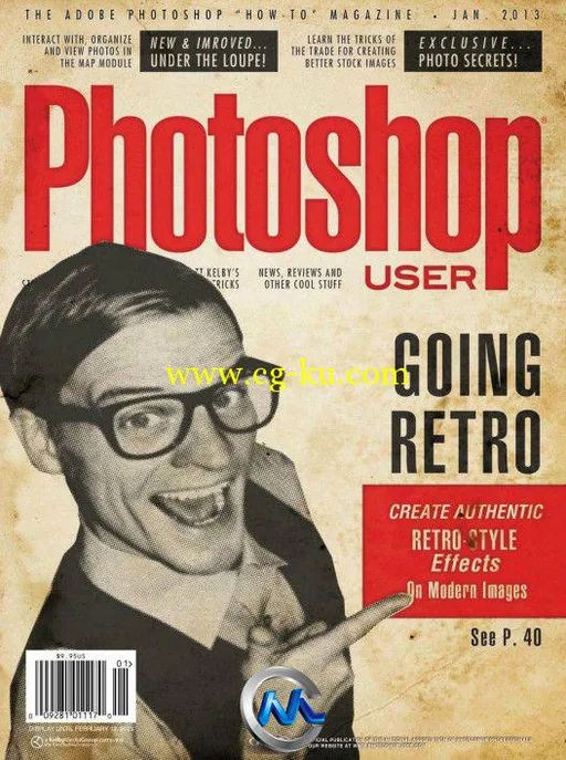 《Photoshop用户杂志2013年1月刊》Photoshop User January 2013的图片1