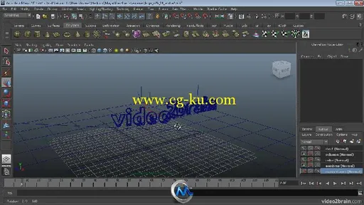 《AE与Maya结合制作Logo视频教程》video2brain Workshop with Autodesk Maya and A...的图片1