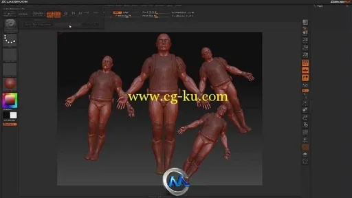 《ZBrush官方全面训练视频教程》Pixologic ZBrush Zclassrom Complete Training 2012的图片4