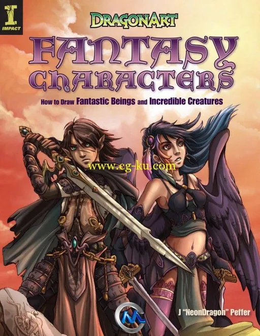 《幻想卡通游戏角色绘制书籍》DragonArt Fantasy Characters How to Draw Fantasti...的图片1