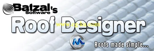 《3dsmax屋顶设计插件》Batzal Roof Designer For 3Ds Max 2013 x32/x64的图片2