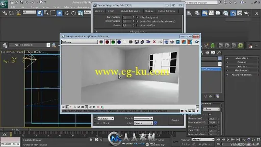 《3dsmax制作酒店客房视频教程》video2brain A practical example of realistic 3D...的图片2