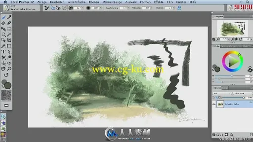 《Corel Painter 12基础入门视频教程》video2brain Corel Painter 12 The Basics G...的图片4