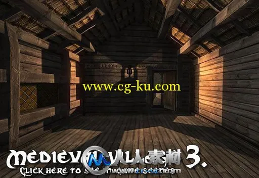 《中世纪村庄建筑3D模型合辑Vol.3》Dexsoft Medieval Village 3. Model Pack的图片2