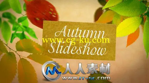 《温馨秋叶相册AE模板》Videohive Slideshow Golden Autumn 697875的图片2