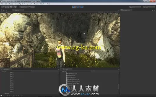 《Unity第三人称游戏制作视频教程》3D Buzz Unity 3rd-Person Platformer Game的图片3