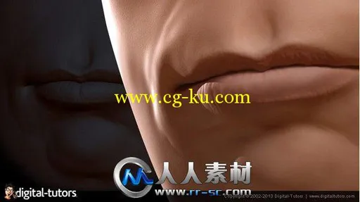 《ZBrush雕刻人物嘴巴视频教程》Digital-Tutors Sculpting Human Mouths in ZBrush...的图片2