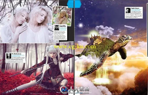 《Photoshop创意杂志2013年第96期》Photoshop Creative UK Issue 96 2013的图片3