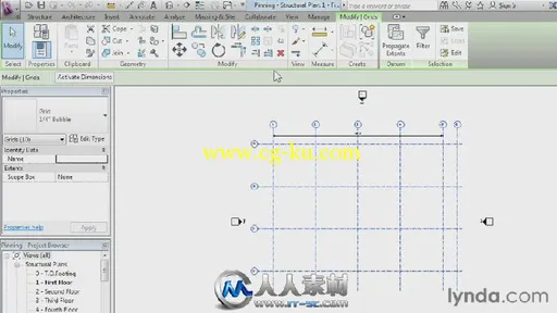 《Revit Structure 基础入门视频教程》Lynda.com Revit Structure 2013 Essential ...的图片3