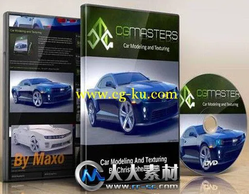 《Blender汽车建模贴图视频教程》CG Masters Car Modeling and Texturing的图片1