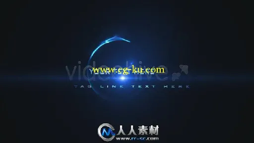 《超炫logo演绎AE模板》Videohive circle form reveal 114148的图片1