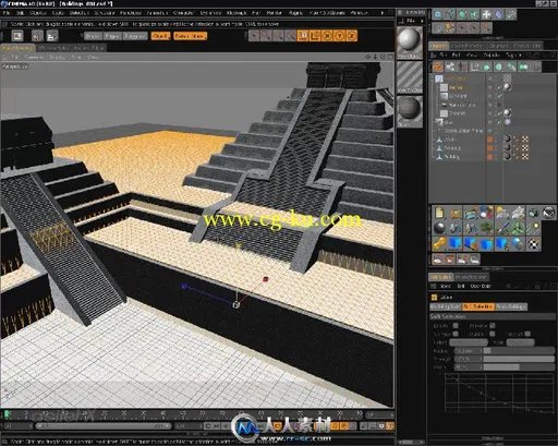 《Vue与C4D整合培训视频教程》AsileFX Vue 7 xStream Cinema 4D Integration的图片4