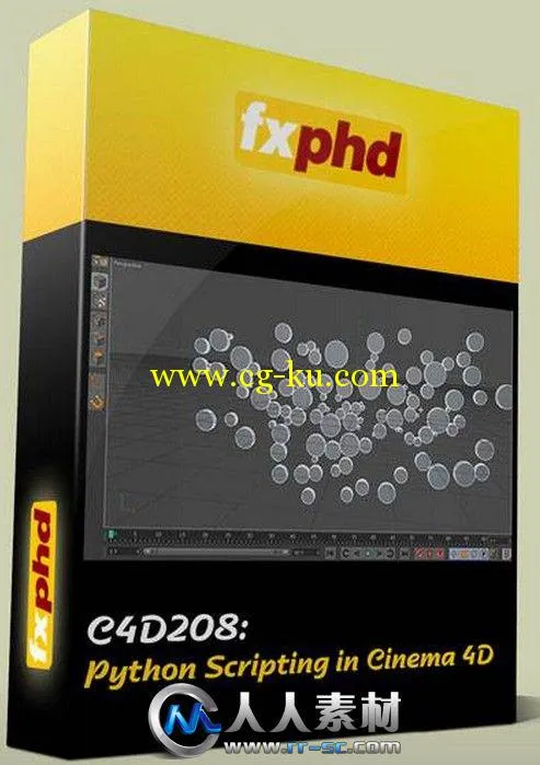 《C4D中Python脚本高级应用视频教程》FXPHD C4D208 Python Scripting in Cinema 4D的图片2