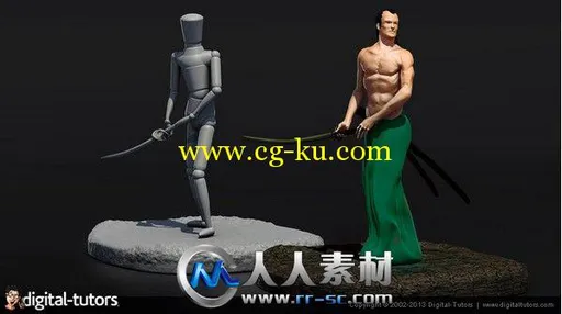 《ZBrush人体雕塑剖析视频教程》Digital-Tutors Creative Development Sculpting A...的图片2